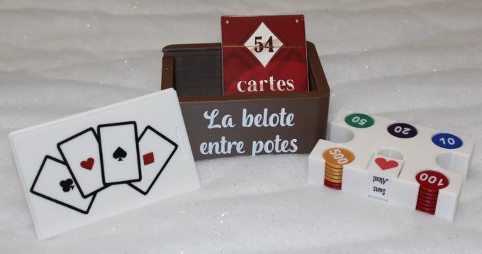 Kit de Belote "Tout-en-un" Personnalisé