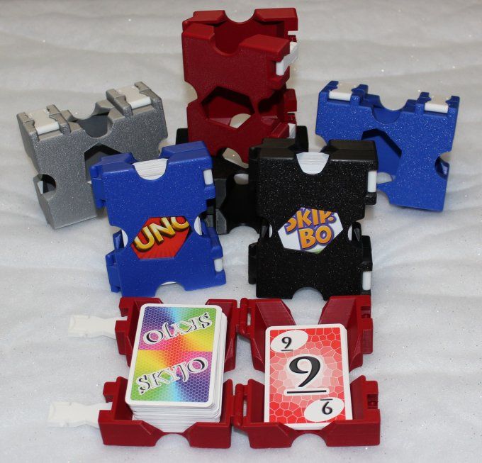 Boîte & Sabot pour Jeu de cartes 2-en-1, différents modèles